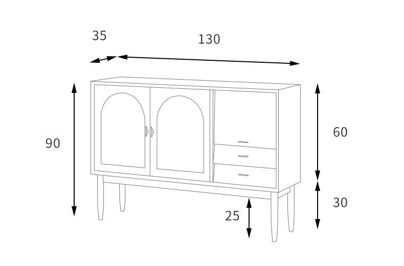 En gros nouveau nordique en bois massif côté arche Style japonais moyen ancien meubles cerisier bois rotin série buffet armoire