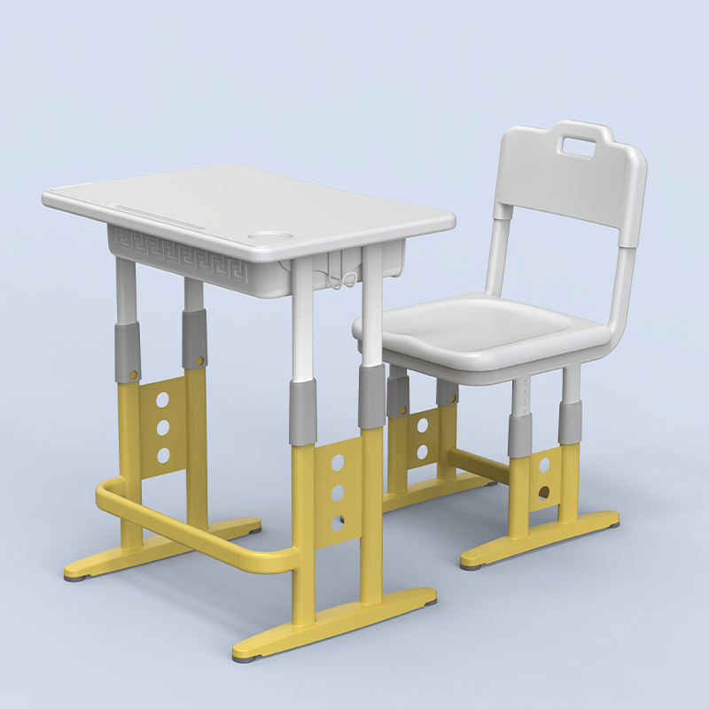 Ensembles de mobilier scolaire, siège de table, bureau et chaise d'étudiant réglables, ensembles personnalisables, chaises empilables, ensembles de classe