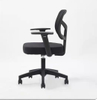 Roues pivotantes exécutives confortables meubles en maille de tissu noir roulant ergonomique chaise de bureau meubles sillas