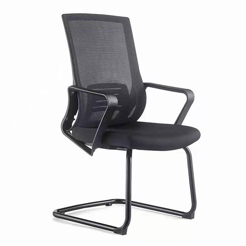 Chaise de vente chaude roues exécutives tissu maille meubles noir roulant ergonomique chaise de bureau meubles sillas