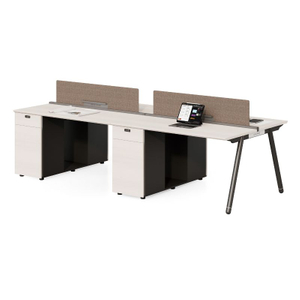 Table de gestionnaire de haute qualité, mobilier de bureau commercial en bois, Table de bureau