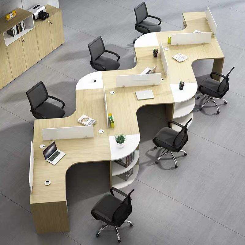 2-12 personnes table de travail modulaire bureau mobilier commercial bureau à domicile bureau bureau