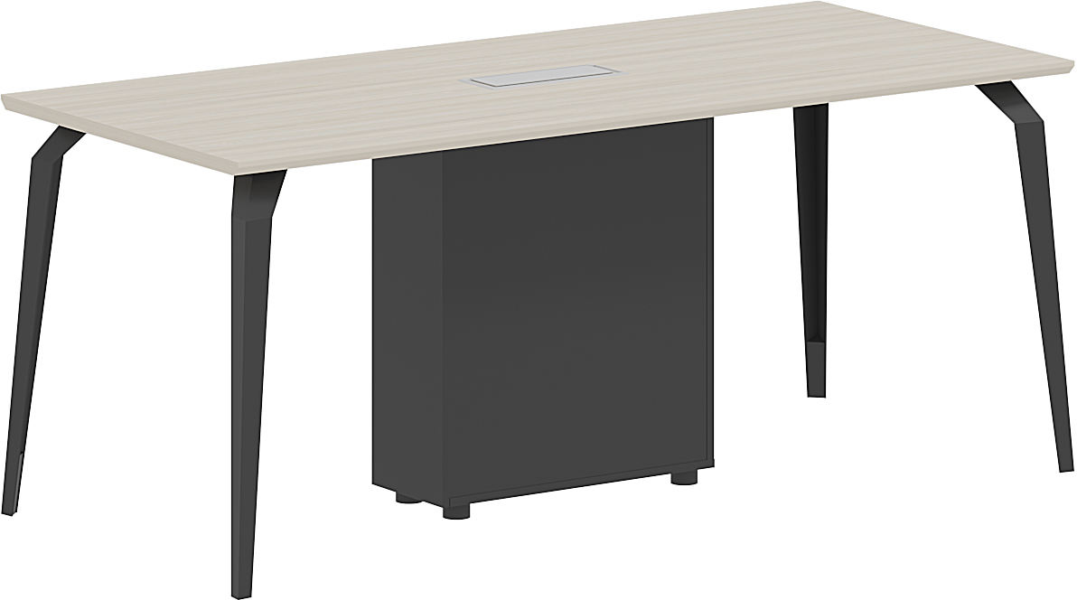 Poste de travail pour ordinateur portable de bureau, Table de réunion de bureau moderne, bureau de haute qualité