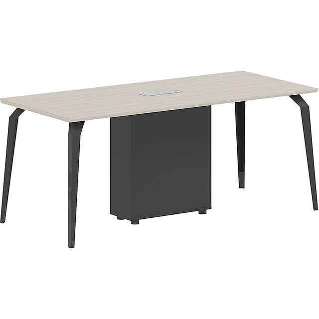 Poste de travail pour ordinateur portable de bureau, Table de réunion de bureau moderne, bureau de haute qualité