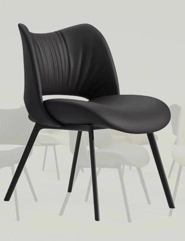 Chaises de salle à manger de style italien, vente en gros, Design classique de luxe, salon, cadre en acier au carbone, chaises de salle à manger en cuir utilisées pour restaurant