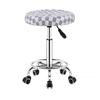 Tabouret roulant rond pivotant en cuir PU, hauteur réglable, pour dessin, Salon de Spa, tatouage, Massage, chaise de travail